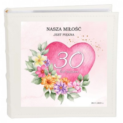 Personalizowany album na rocznicę ślubu