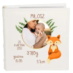 Album metryczka lisek