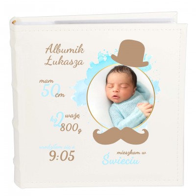 Album metryczka ze zdjęciem