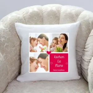 Poduszka ze zdjęciem prezent Dzień Mamy Matki