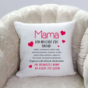 Poduszka prezent dla mamy Mamy urodziny imieniny