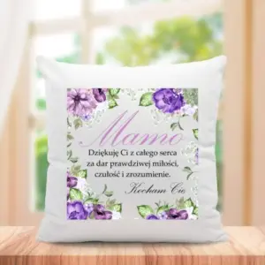 Poduszka prezent dla mamy Mamy urodziny imieniny