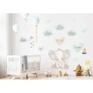 Metryczka naklejki na ścianę