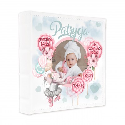 Album z metryczka dla dziewczynki