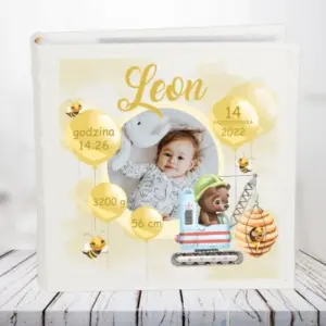 Album z metryczką dla chłopca