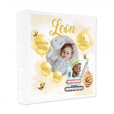 Album z metryczką dla chłopca