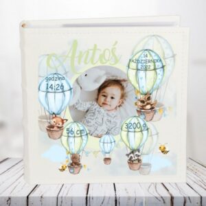 Album z metryczką dla chłopca