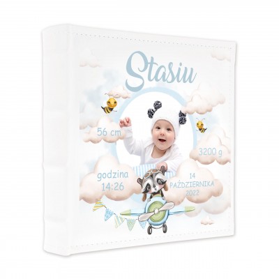 Album z metryczką dla chłopca