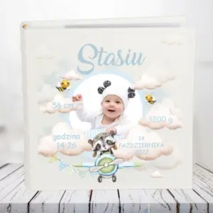 Album z metryczką dla chłopca
