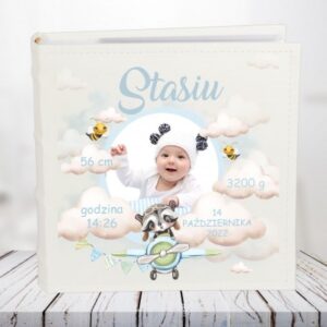 Album z metryczką dla chłopca
