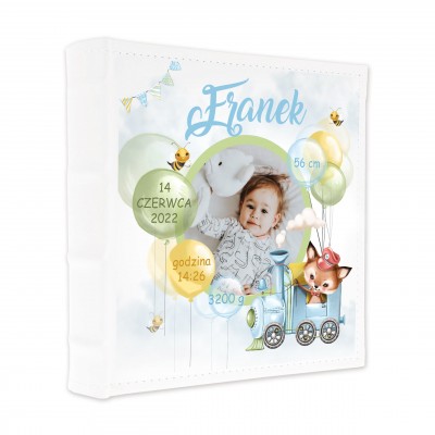 Album z metryczką dla chłopca