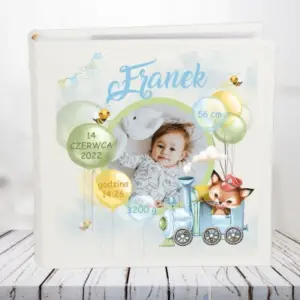 Album z metryczką dla chłopca