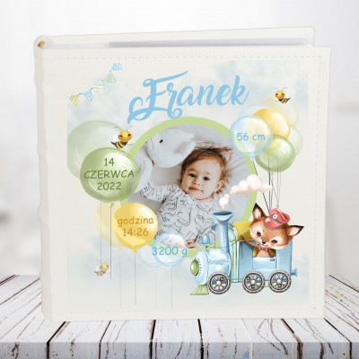 Album z metryczką dla chłopca