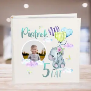 Album ze zdjęciem na urodziny dla chłopca