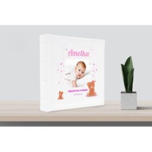Album ze zdjęciem na urodziny dla dziewczynki