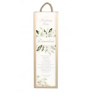 Skrzynka na wino podziękowanie dla Taty