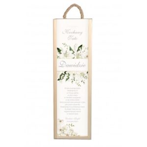 Skrzynka na wino podziękowanie dla Taty