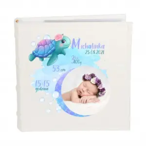 Personalizowany album z metryczką i zdjęciem