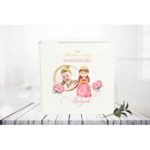 Album ze zdjęciem na roczek dla dziewczynki