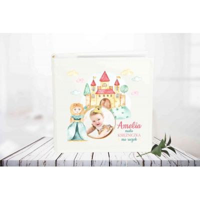 Album ze zdjęciem na roczek dla dziewczynki