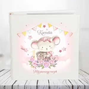 Album na roczek dla dziewczynki