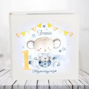 Album na roczek dla chłopca