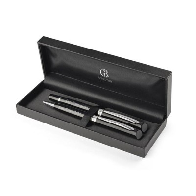 Zestaw piśmienniczy Vermont z grawerem – elegancja, która inspiruje