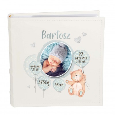 Album z metryczką dla chłopca