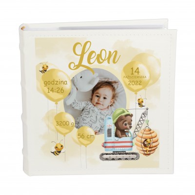 Album z metryczką dla chłopca