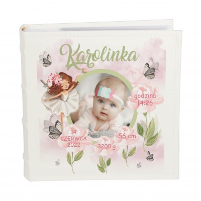 Album z metryczką dla dziewczynki