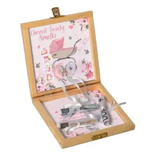 Skrzyneczka na pieniądze dla dziewczynki