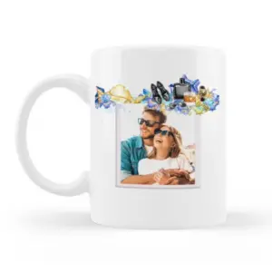 Kubek na dzień chłopaka ze zdjęciem