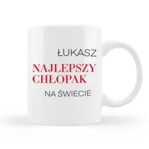 Kubek na dzień chłopaka
