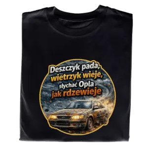 Koszulka z Nadrukiem Fan Opla – t-shirt dla fana, idealny prezent