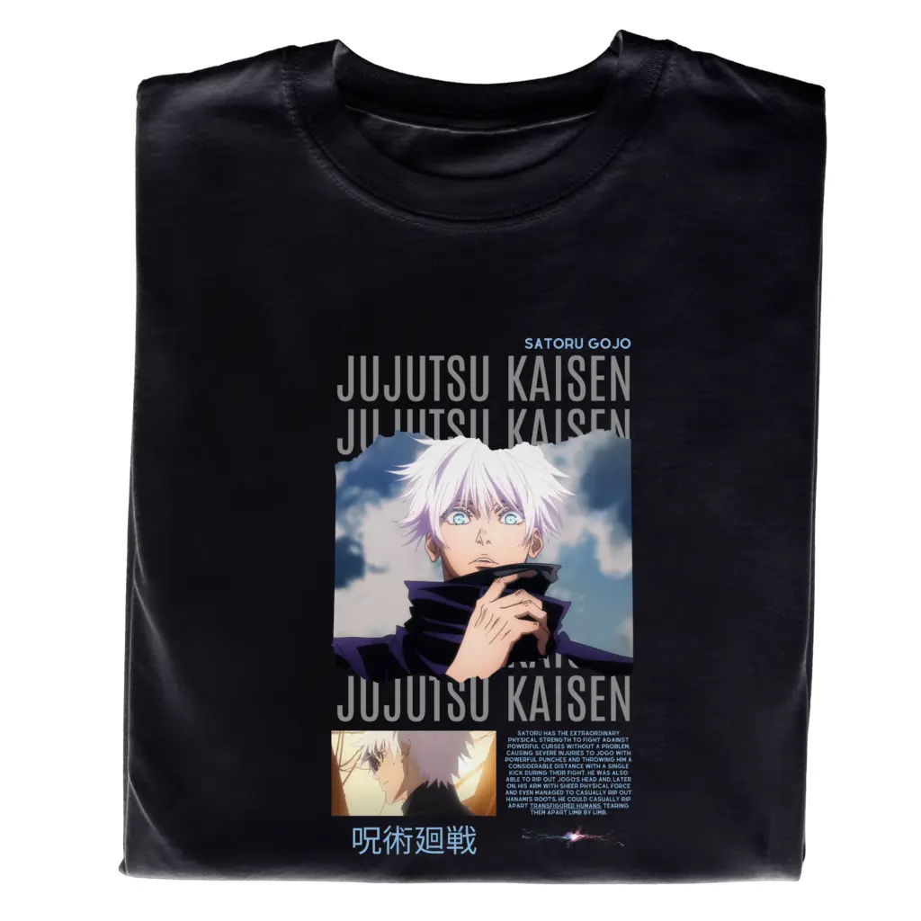 Koszulka – t-shirt Jujutsu Kaisen, prezent dla fana anime
