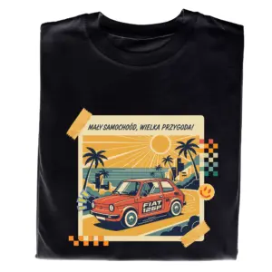 Koszulka Fiat 126p Maluch – t-shirt dla fana klasycznej motoryzacj