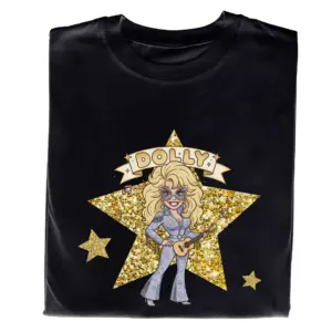 Koszulka Dolly Parton – t-shirt z grafiką, idealny prezent dla fana