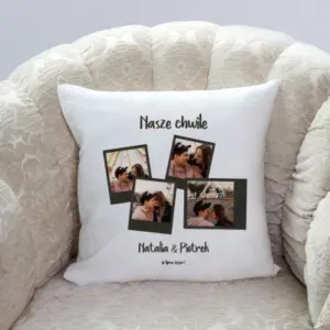 Poduszka kolaż Nasze Chwile
