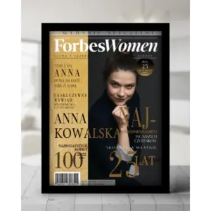 Okładka „ForbesWoman” ze zdjęciem – Wyjątkowy prezent dla kobiety sukcesu