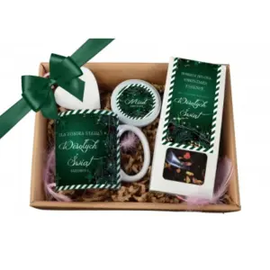 Twój Kubek, Twoja Chwila: Zestaw Świąteczny z Personalizacją