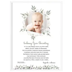 Podziękowanie dla Ojca Chrzestnego