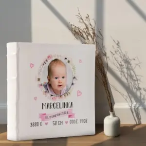 Album metryczka ze zdjęciem