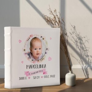 Album metryczka ze zdjęciem