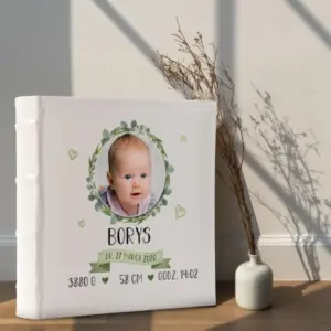 Album metryczka ze zdjęciem