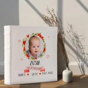 Album metryczka ze zdjęciem