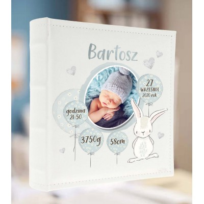 Album metryczka ze zdjęciem Chrzest Roczek