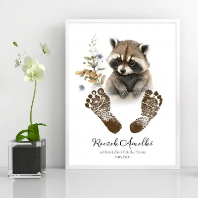 Personalizowany Plakat – Prezent na Pierwsze Urodziny!