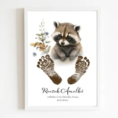 Personalizowany Plakat – Prezent na Pierwsze Urodziny!