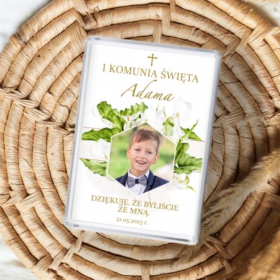 Podziękowanie na Pierwszą Komunię Świętą