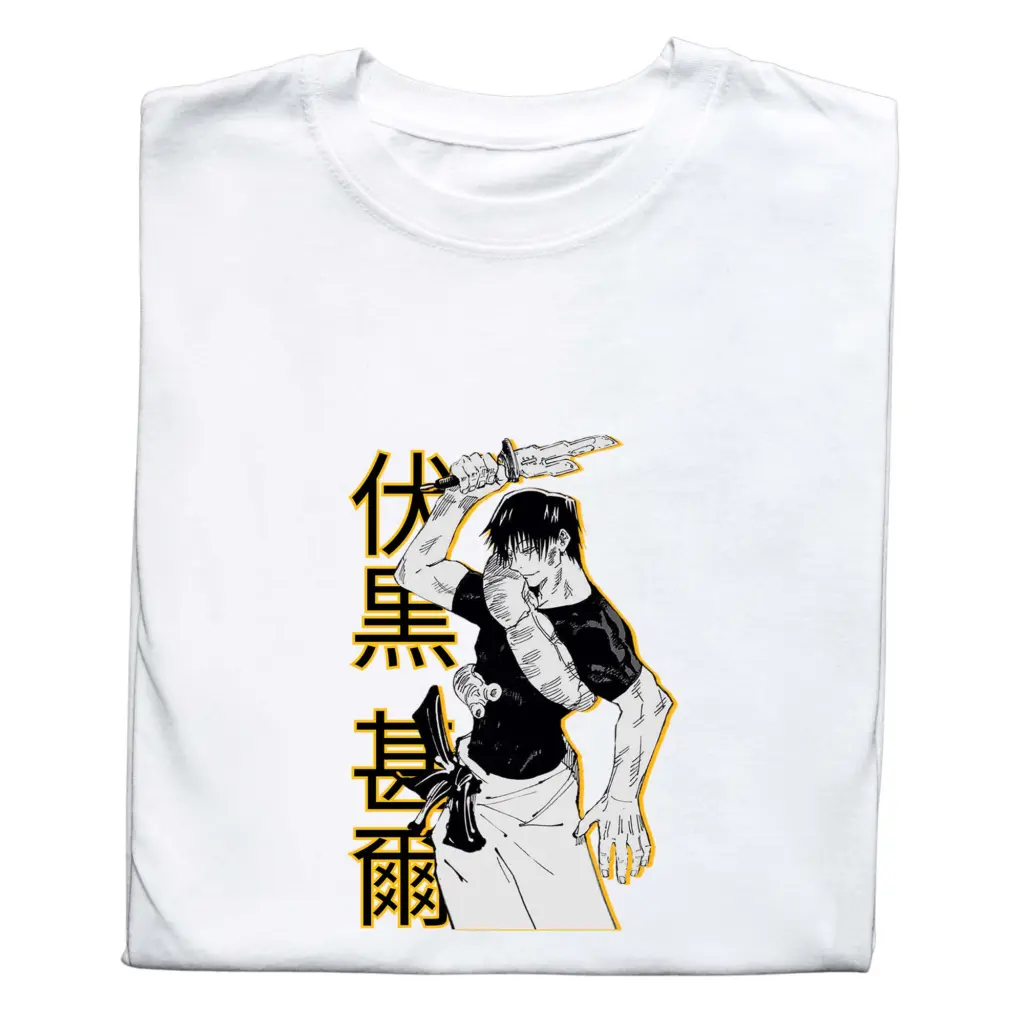 Koszulka Toji – t-shirt Jujutsu Kaisen, prezent dla fana anime